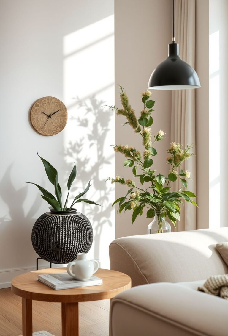 27 Minimalistische Deko-Elemente