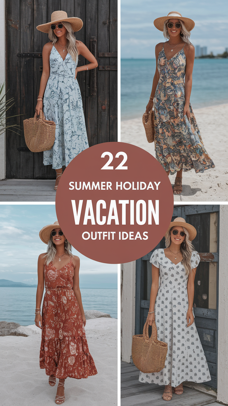 15 Urlaubsoutfits für den Sommerurlaub