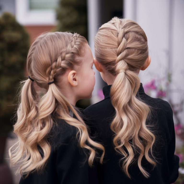 28 Flechtfrisuren für Kinder 2025: Einfache, süße Ideen für alle Haartypen