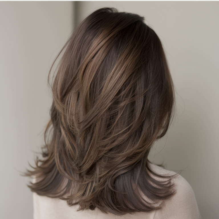 33 Ideen für dunkle Haarfarben im Frühling 2025: Trendige Kurzhaarfrisuren, Rottöne & Brünette Looks