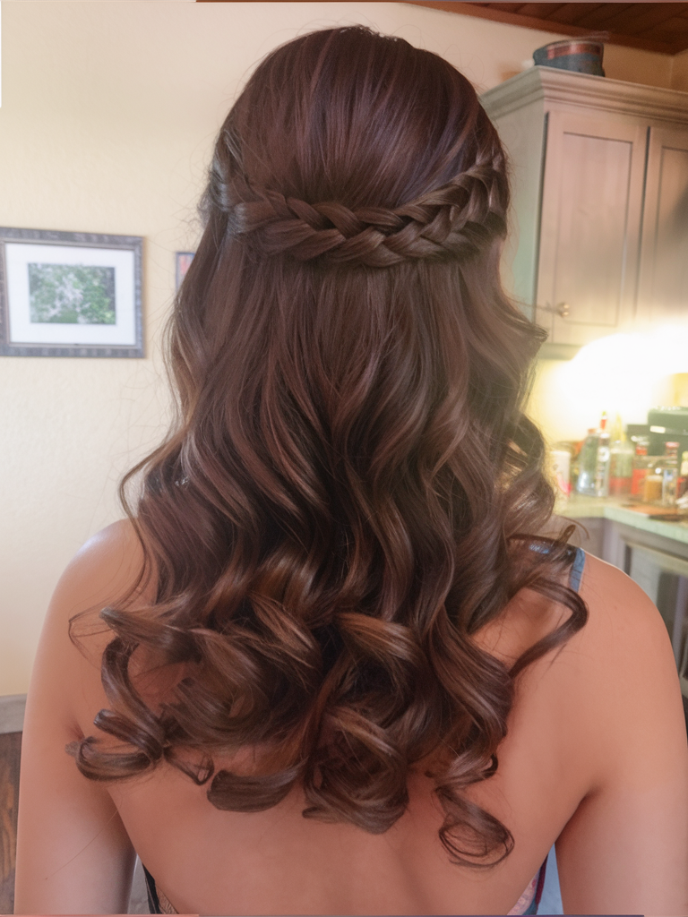 27 Trendfrisuren für langes Haar 2025: Schule, Hochzeit, einfache Hochsteckfrisuren