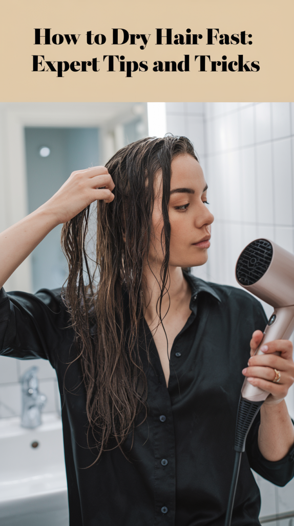 Schnell Haare trocknen: Bewährte Techniken für jeden Haartyp