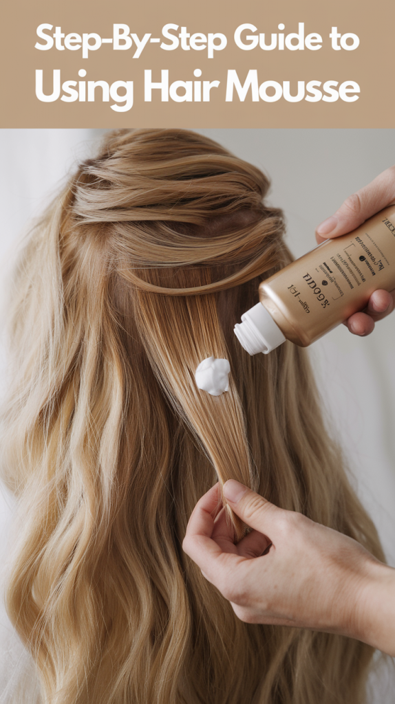 So verwenden Sie Haarschaum für perfektes Haarstyling: Expertentipps und Tricks