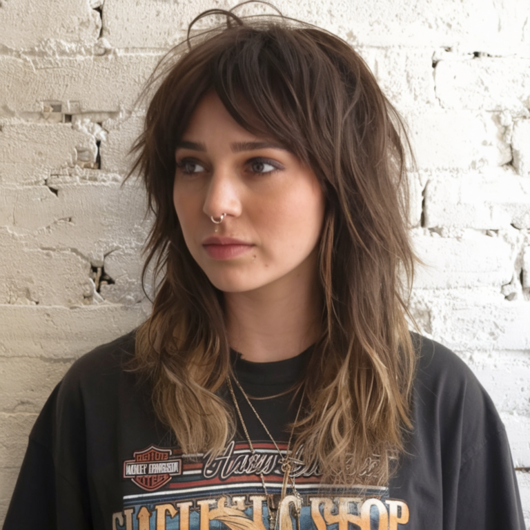 23 Trendige Shag-Frisuren für runde Gesichter: Styles für jeden Haartyp