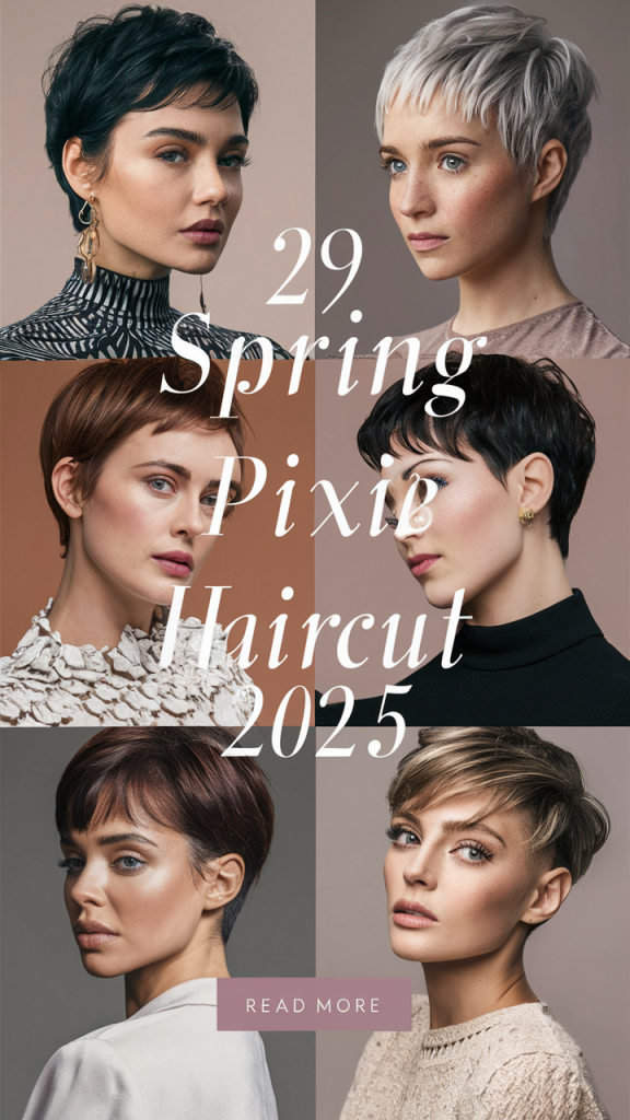 28 atemberaubende Pixie-Haarschnitt-Ideen für Frauen im Frühling 2025 – Kurz, lockig, dick & fein
