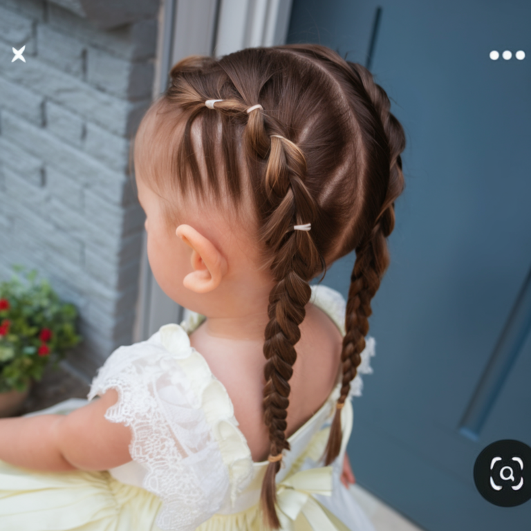 29 Süße Frisuren für Kleinkinder: Mädchenfrisuren, Zöpfe, einfache Looks & mehr