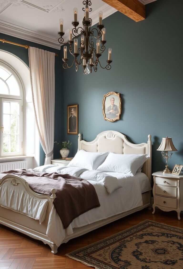 31 Vintage Schlafzimmer Dekorationsideen