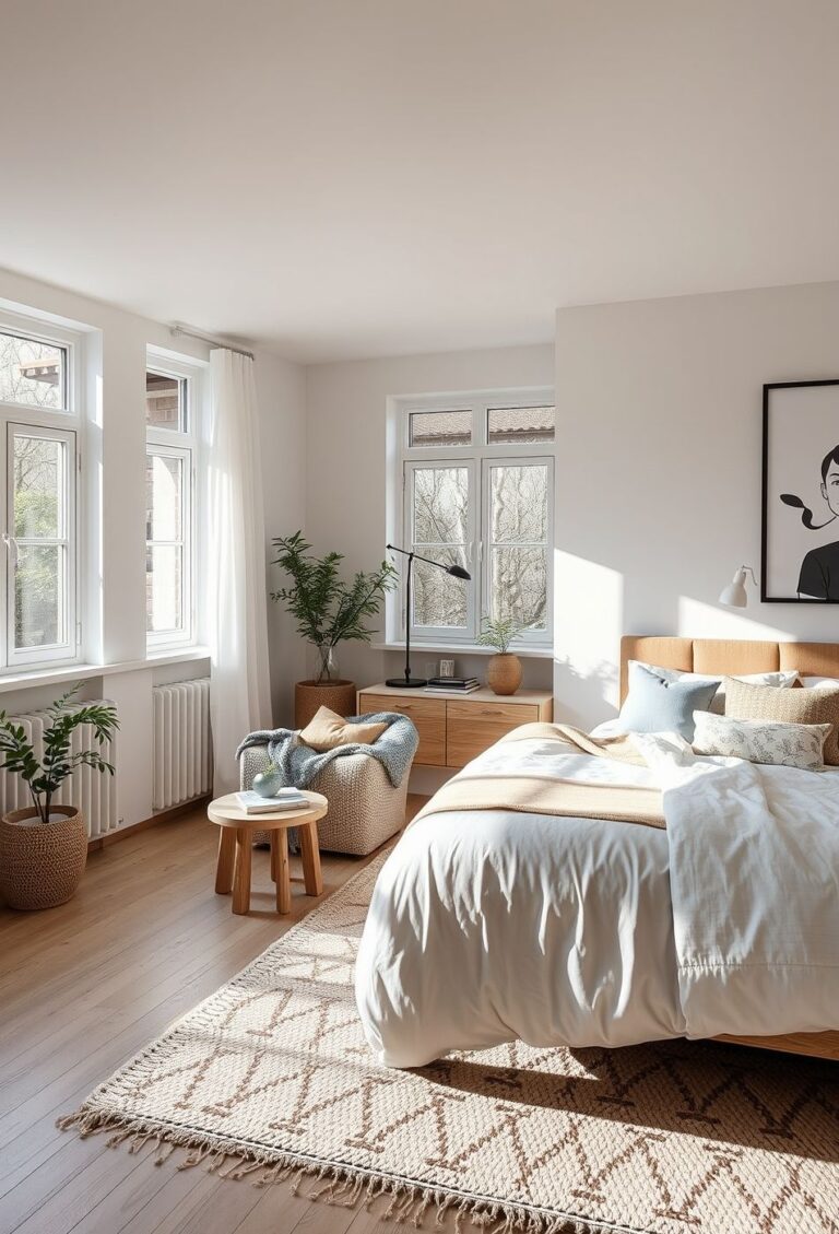 28 Natürliche Schlafzimmer Einrichtungskonzepte