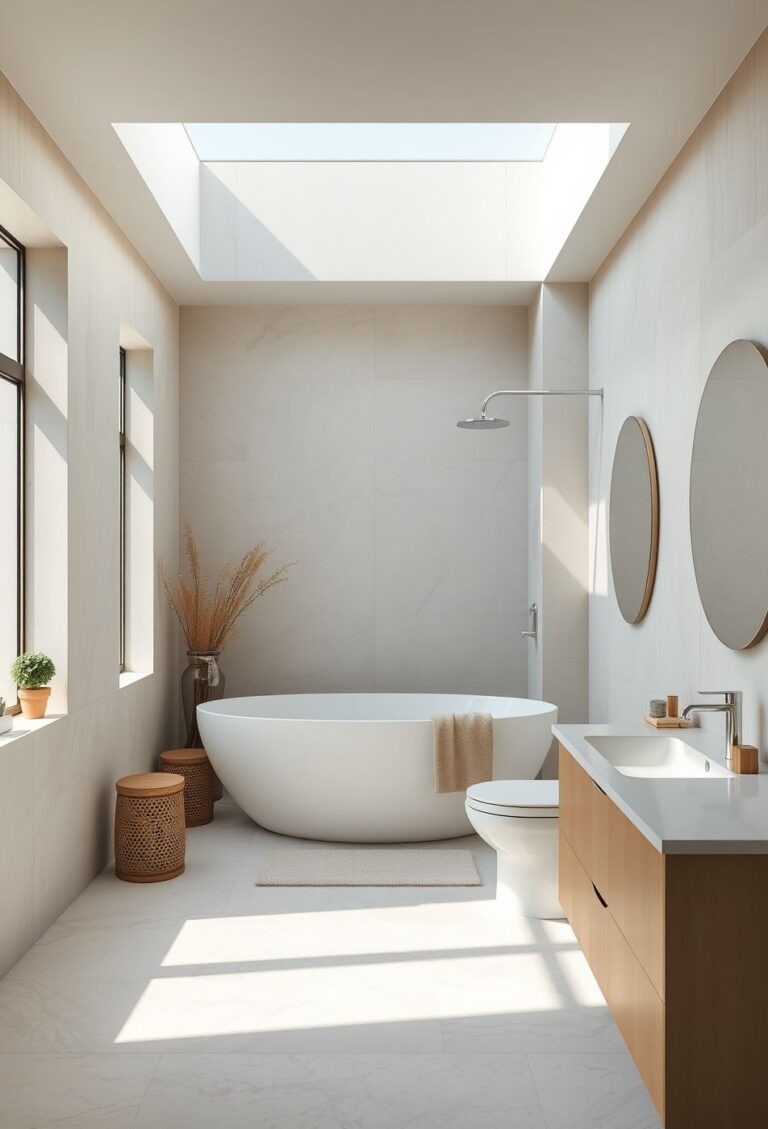 32 Nachhaltiges Badezimmer